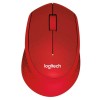 Miš Logitech brezžična optična M330 rdeča silent plus (910-004911) LOGITECH Miš Logitech brezžična optična M330 rdeča silent plus (910-004911)