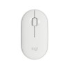 Miš Logitech brezžična + Bluetooth optična M350 bela Pebble (910-005716) LOGITECH Miš Logitech brezžična + Bluetooth optična M350 bela Pebble (910-005716)