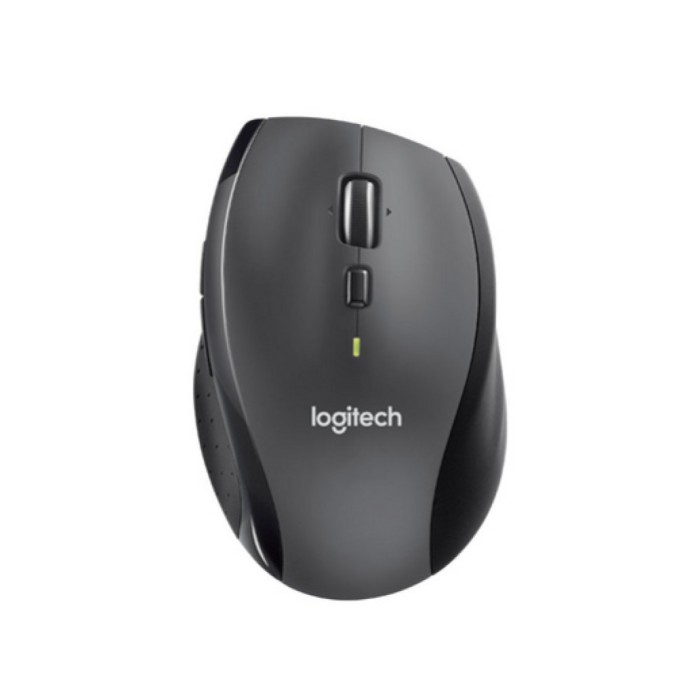Miš Logitech brezžična M705 Marathon OEM optična za notesnike temno siva nano 1000DPI (910-006034)