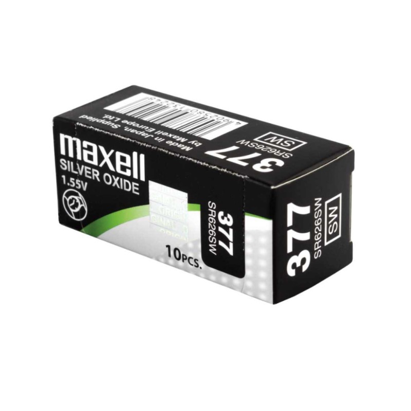 Baterija SR626SW, 1 kos (377) Maxell Maxell Baterija SR626SW, 1 kos (377) Maxell