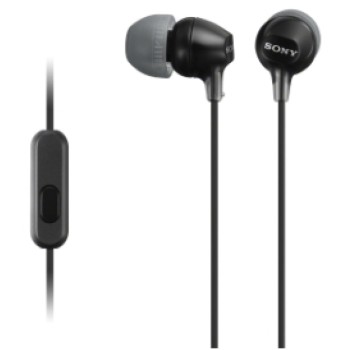 Slušalke Sony 3.5 za Android/iPhone MDREX15AP - črne Slušalke Sony 3.5 za Android/iPhone MDREX15AP - črne