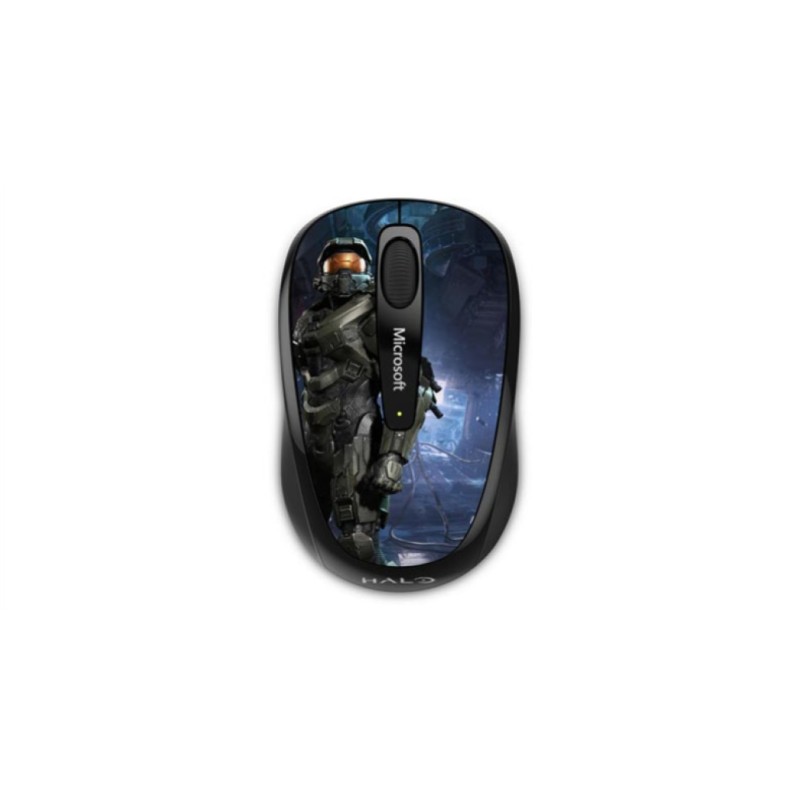 Miš Microsoft brezžična Mobile 3500 - Halo Edition optična črna MICROSOFT Miš Microsoft brezžična Mobile 3500 - Halo Edition optična črna