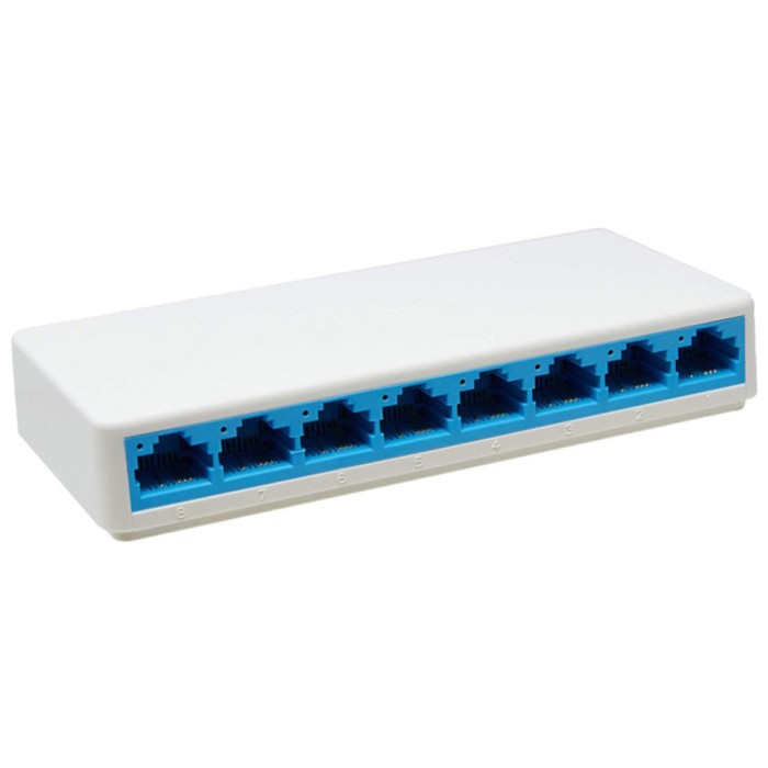 STIKALO 8-PORT MERCUSYS 10/100 (MS108)