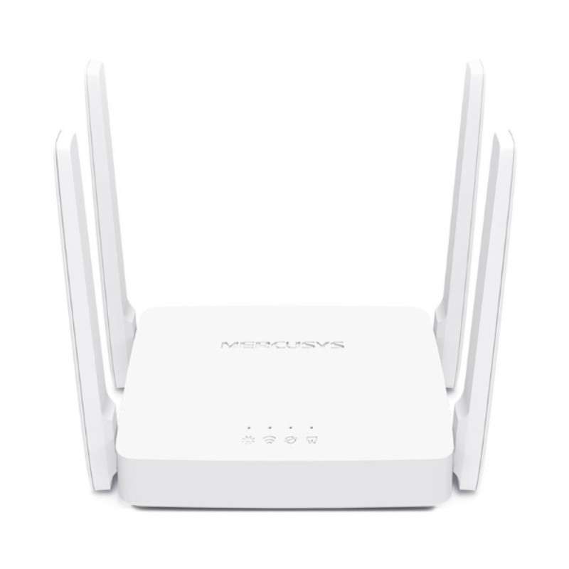 Usmerjevalnik brezžični MERCUSYS WiFi5 802.11ac AC1200 867Mbit/s Dualband 2xLAN 4x antena (AC10) MERCUSYS Usmerjevalnik brezžični MERCUSYS WiFi5 802.11ac AC1200 867Mbit/s Dualband 2xLAN 4x antena (AC10)