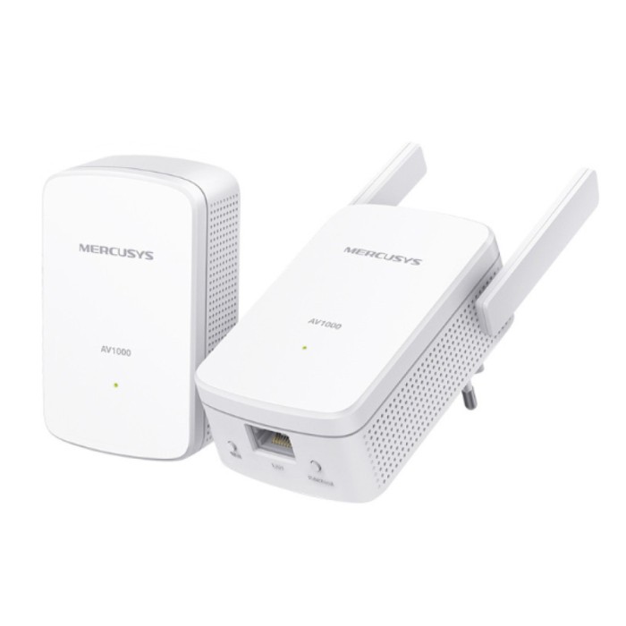 HPAV Powerline 1xLAN RJ45 220V MERCUSYS 300Mb/s (1+1) WLAN (MP510)