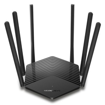 Usmerjevalnik brezžični MERCUSYS WiFi5 802.11ac AC1900 1300Mbit/s dualband 2xLAN 6x antena (MR50G) Usmerjevalnik brezžični MERCUSYS WiFi5 802.11ac AC1900 1300Mbit/s dualband 2xLAN 6x antena (MR50G)