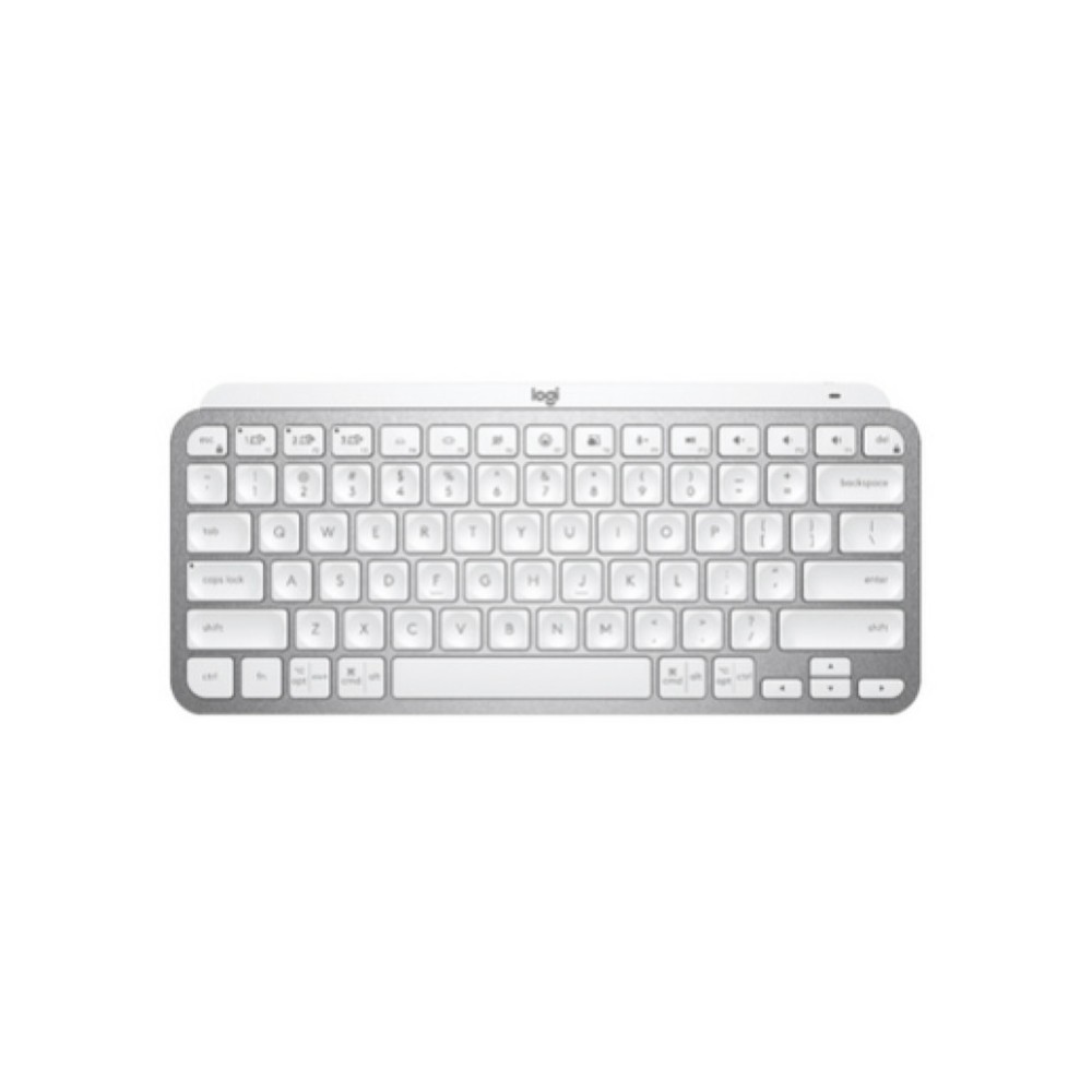 Tipkovnica brezžična + Bluetooth Logitech MX Keys Mini US international | SLO gravura siva LED osvetlitev (920-010499)