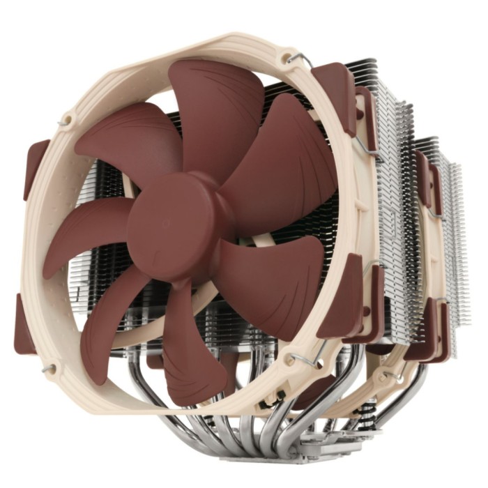 Zračni hladilnik Noctua NH-D15 - 24,6 dB 160mm rjava (NH-D15)