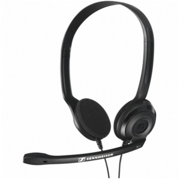 Slušalke žične naglavne 2x 3,5mm stereo Sennheiser PC 3 CHAT z mikrofonom (504195)