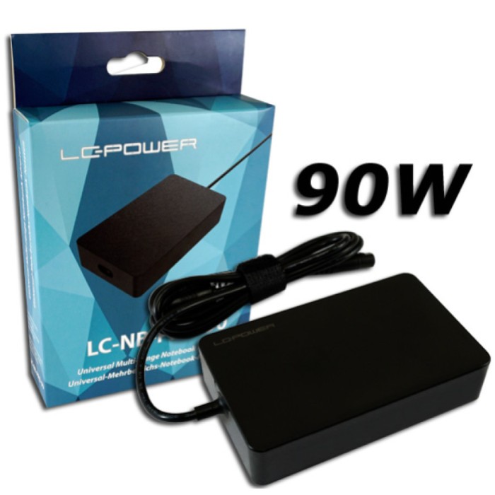 Napajalnik za prenosnik univerzalni 90W LC Power LC-NB-PRO-90 V (10 adapterjev)