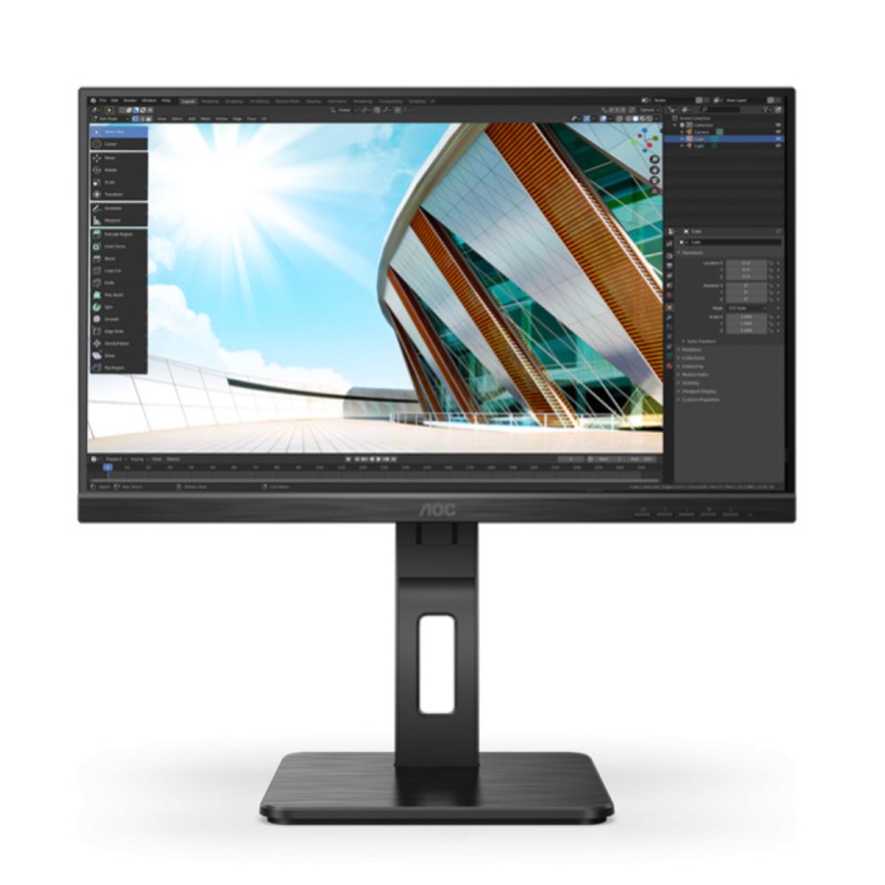 Monitor AOC 68,6 cm (27,0) Q27P2Q 2560x1440 75Hz IPS 4ms VGA HDMI DisplayPort 4xUSB3.2 Zvočniki Pivot 3H sRGB123% AOC Monitor AOC 68,6 cm (27,0) Q27P2Q 2560x1440 75Hz IPS 4ms VGA HDMI DisplayPort 4xUSB3.2 Zvočniki Pivot 3H sRGB123%