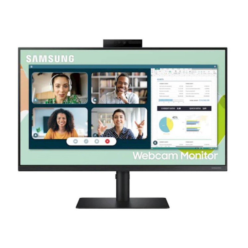 Monitor Samsung 59,7 cm (23,5) S24A400VEU 1920x1080 75Hz IPS 5ms VGA HDMI DisplayPort 3xUSB3.0 Pivot Kamera Zvočniki FreeSync SAMSUNG Monitor Samsung 59,7 cm (23,5) S24A400VEU 1920x1080 75Hz IPS 5ms VGA HDMI DisplayPort 3xUSB3.0 Pivot Kamera Zvočniki FreeSync