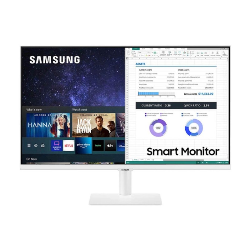 Monitor Samsung 68,6 cm (27,0) S27AM501NU 1920x1080 Smart TV Tizen VA 8ms 2xHDMI 2xUSB Zvočniki BT WiFi HDR10 M5 Daljinsko upravljanje SAMSUNG Monitor Samsung 68,6 cm (27,0) S27AM501NU 1920x1080 Smart TV Tizen VA 8ms 2xHDMI 2xUSB Zvočniki BT WiFi HDR10 M5 Daljinsko upravljanje