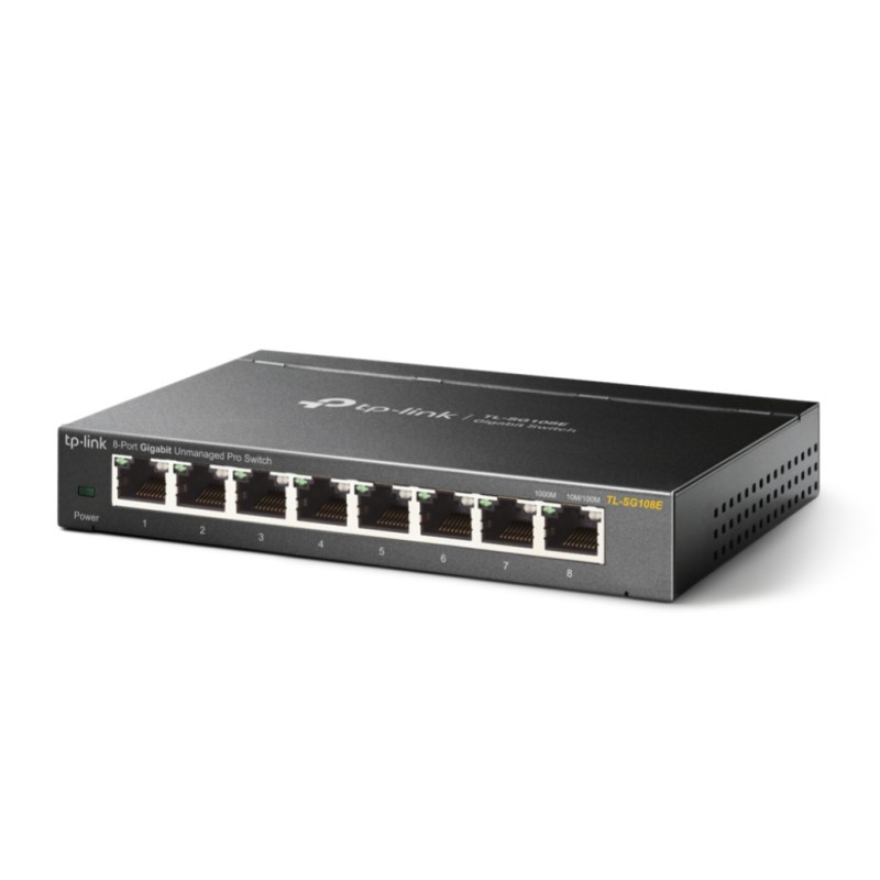 STIKALO 8-PORT TP-Link 100/1000 (TL-SG108E) TP-LINK STIKALO 8-PORT TP-Link 100/1000 (TL-SG108E)