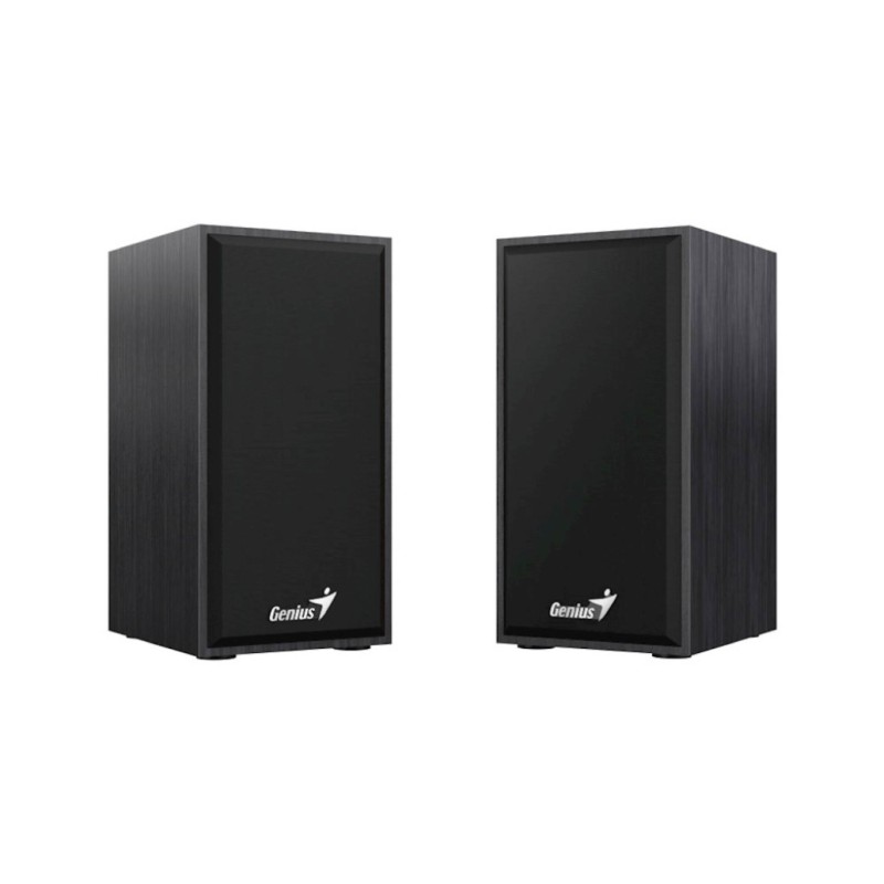 Zvočniki Genius 2.0  SP-HF180 Leseni  6W RMS, USB NAPAJANJE - črni
