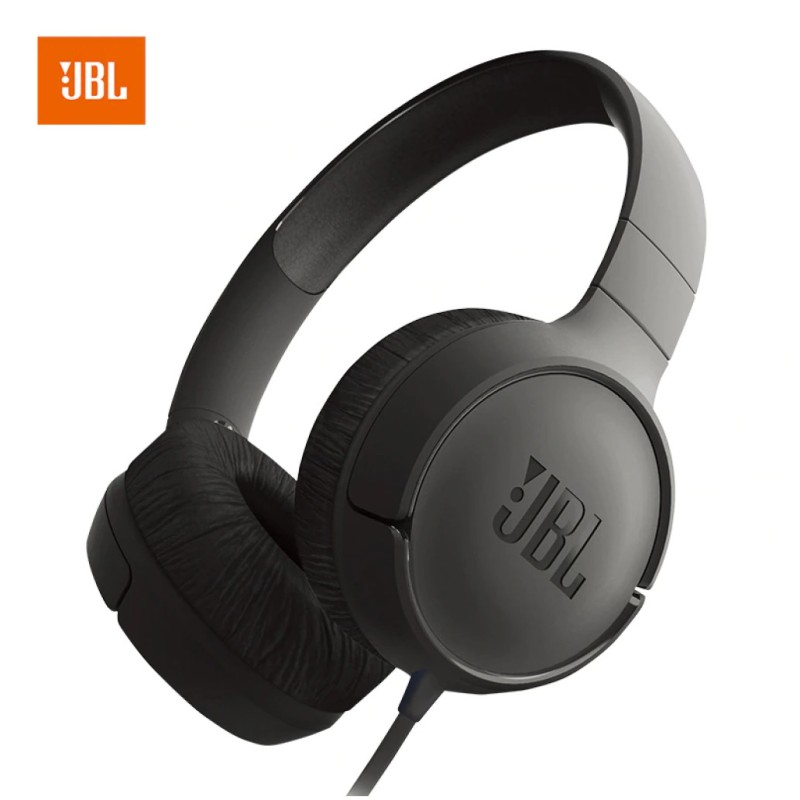 Slušalke žične naglavne 1x 3,5mm stereo JBL 3.5 T500 - črne JBL Slušalke žične naglavne 1x 3,5mm stereo JBL 3.5 T500 - črne