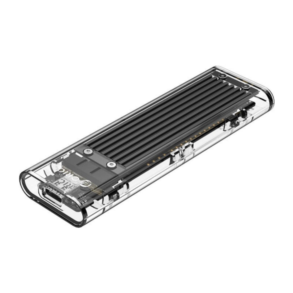 Ohišje za SSD disk M.2 => USB-C PCIe NVMe USB 3.1 Gen2 Type-C Orico - črn (TCM2-C3-BK-BP) Orico Ohišje za SSD disk M.2 => USB-C PCIe NVMe USB 3.1 Gen2 Type-C Orico - črn (TCM2-C3-BK-BP)