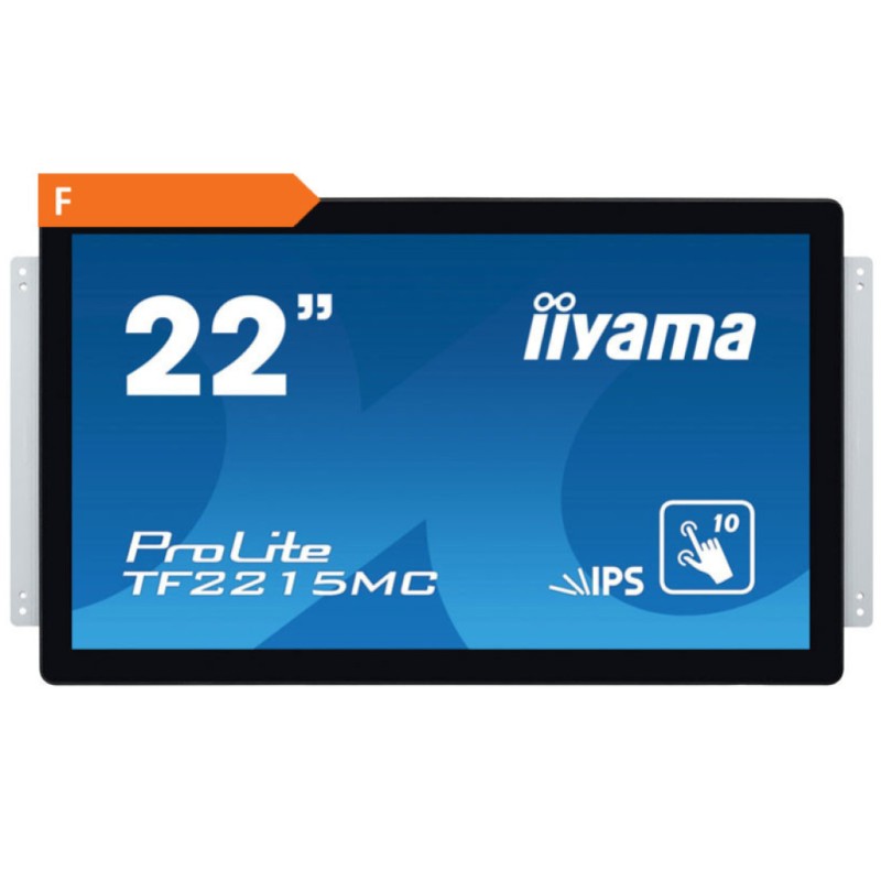 Monitor Touch 54,6 cm (21,5) Iiyama OpenFrame TF2215MC-B2 IPS 14ms VGA HDMI DisplayPort USB Iiyama Monitor Touch 54,6 cm (21,5) Iiyama OpenFrame TF2215MC-B2 IPS 14ms VGA HDMI DisplayPort USB