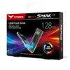 Spominski ključek 128GB USB 3.2 Teamgroup Spark RGB 180/90MB/s (TSPARK3128GB01) TEAMGROUP Spominski ključek 128GB USB 3.2 Teamgroup Spark RGB 180/90MB/s (TSPARK3128GB01)