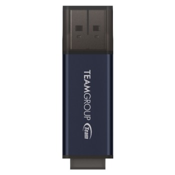 Spominski ključek 64GB USB 2.0 Teamgroup C211 - plastičen/s pokrovčkom/moder (TC211364GL01)