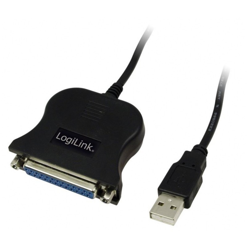 Adapter USB => Paralel (25-pin ženski) 1,5m LogiLink (UA0054A) EOLS-P LOGILINK Adapter USB => Paralel (25-pin ženski) 1,5m LogiLink (UA0054A) EOLS-P