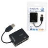 HUB USB 2.0 4portni LogiLink SMILE črn LOGILINK HUB USB 2.0 4portni LogiLink SMILE črn