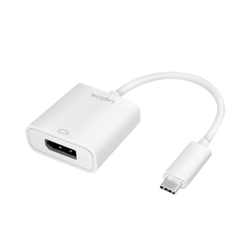 Adapter USB-C => DisplayPort 1.2 Logilink (UA0246A) LOGILINK Adapter USB-C => DisplayPort 1.2 Logilink (UA0246A)