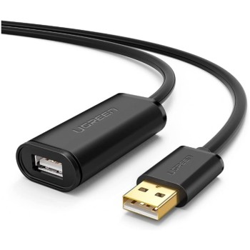 Kabel USB-A => USB-A 2.0 Podaljšek 10m Ugreen Kabel USB-A => USB-A 2.0 Podaljšek 10m Ugreen