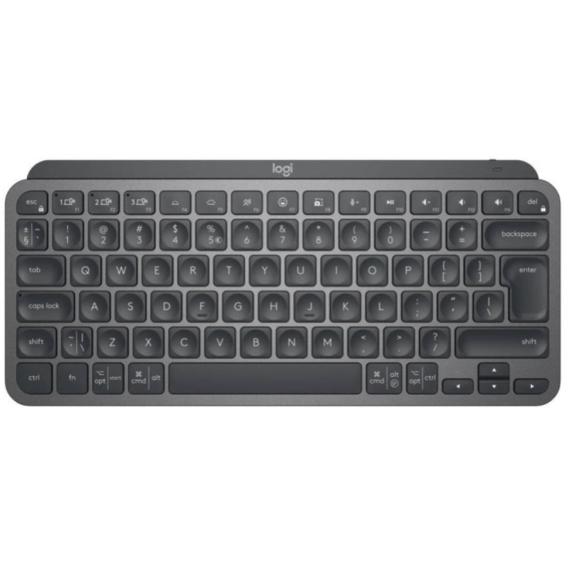 Tipkovnica brezžična Logitech MX Keys Mini US international | SLO gravura grafitna LED osvetlitev (920-010498) LOGITECH Tipkovnica brezžična Logitech MX Keys Mini US international | SLO gravura grafitna LED osvetlitev (920-010498)