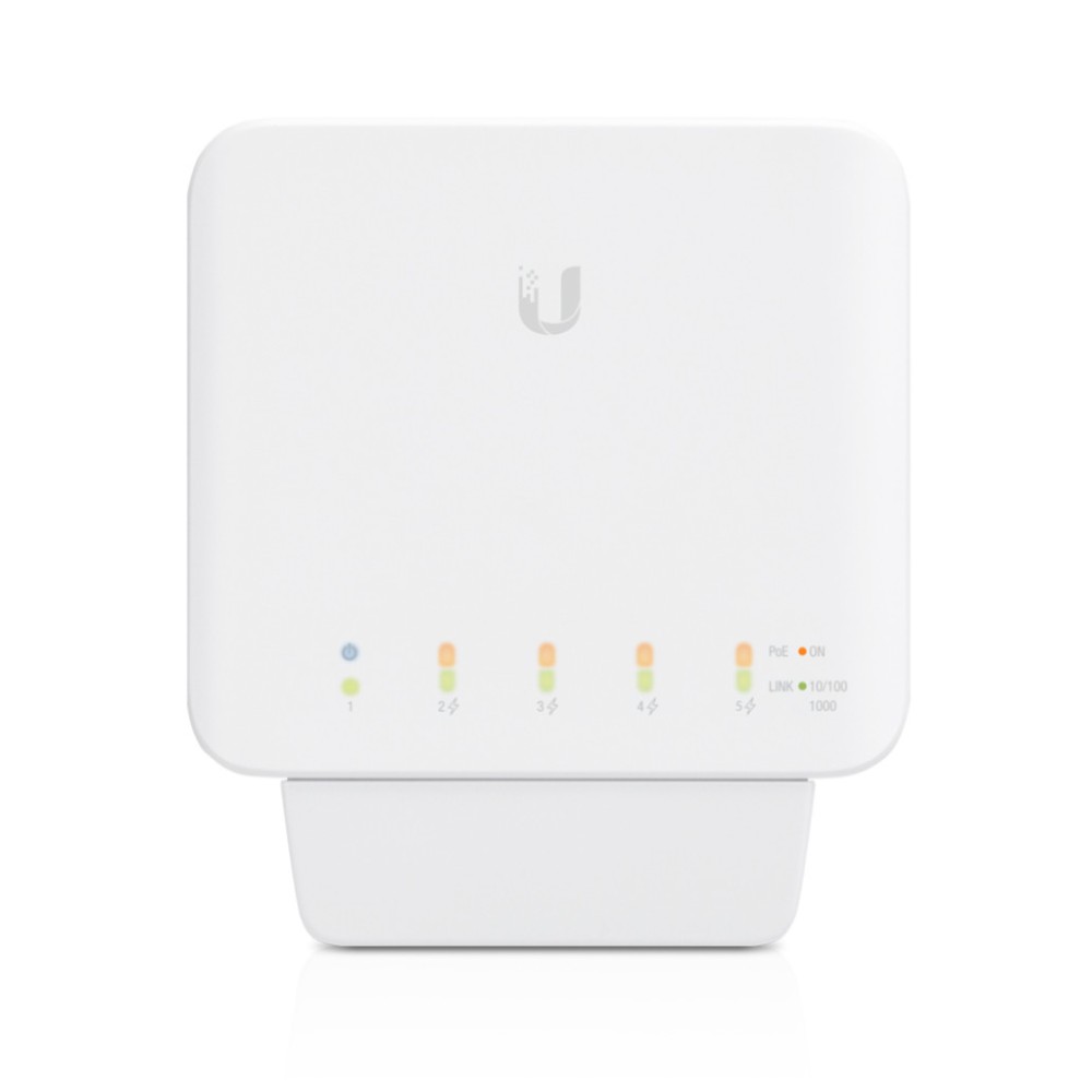 STIKALO 5-PORT Ubiquiti UniFi 100/1000 PoE Managed (USW-FLEX)