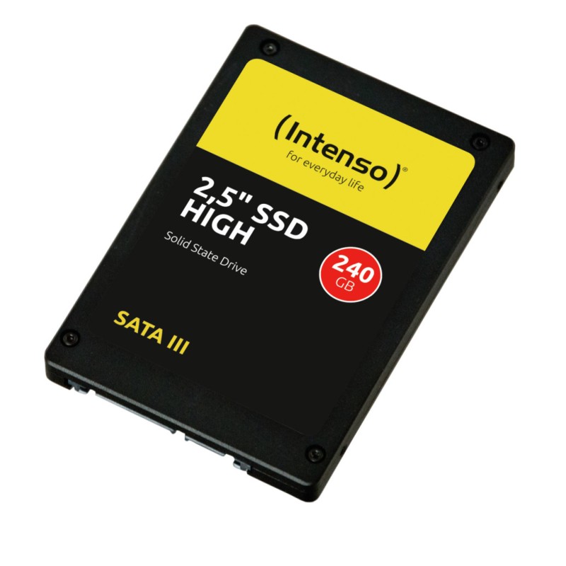 Disk SSD 6,4cm (2,5) SATA3 240GB Intenso High Performance 2,5 520/500MB/ (3813440) INTENSO Disk SSD 6,4cm (2,5) SATA3 240GB Intenso High Performance 2,5 520/500MB/ (3813440)