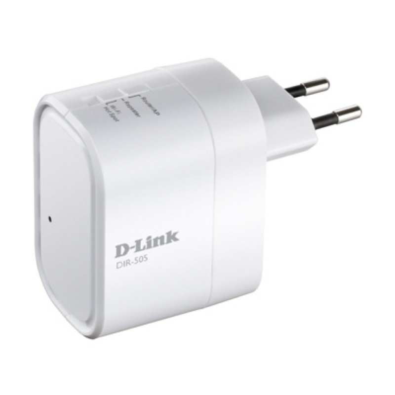 Razširitev brezžičnega omrežja D-link WiFi4 802.11n N150 150Mbit/s 1xRJ45 USB-A (DIR-505) D-link Razširitev brezžičnega omrežja D-link WiFi4 802.11n N150 150Mbit/s 1xRJ45 USB-A (DIR-505)
