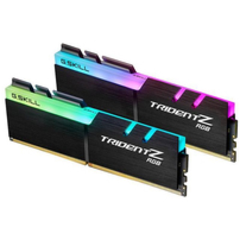 DDR4 16GB 3600MHz CL18 KIT (2x 8GB) G.Skill RGB Trident Z XMP2.0 1,35V Gaming črna (F4-3600C18D-16GTZRX) G.Skill DDR4 16GB 3600MHz CL18 KIT (2x 8GB) G.Skill RGB Trident Z XMP2.0 1,35V Gaming črna (F4-3600C18D-16GTZRX)