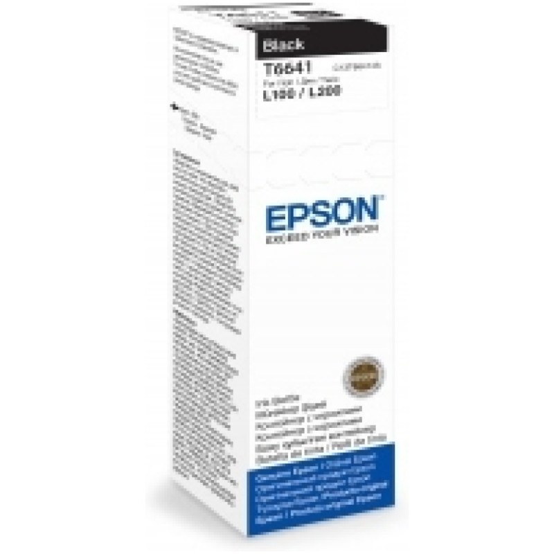 ČRNILO EPSON T 664 14 Črna STEKLENIČKA, 70 ML ZA L100,L200,L210,L300... (C13T66414A) Epson ČRNILO EPSON T 664 14 Črna STEKLENIČKA, 70 ML ZA L100,L200,L210,L300... (C13T66414A)