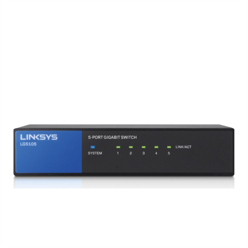 STIKALO 5-PORT Linksys 100/1000 (LGS105-EU) Linksys STIKALO 5-PORT Linksys 100/1000 (LGS105-EU)