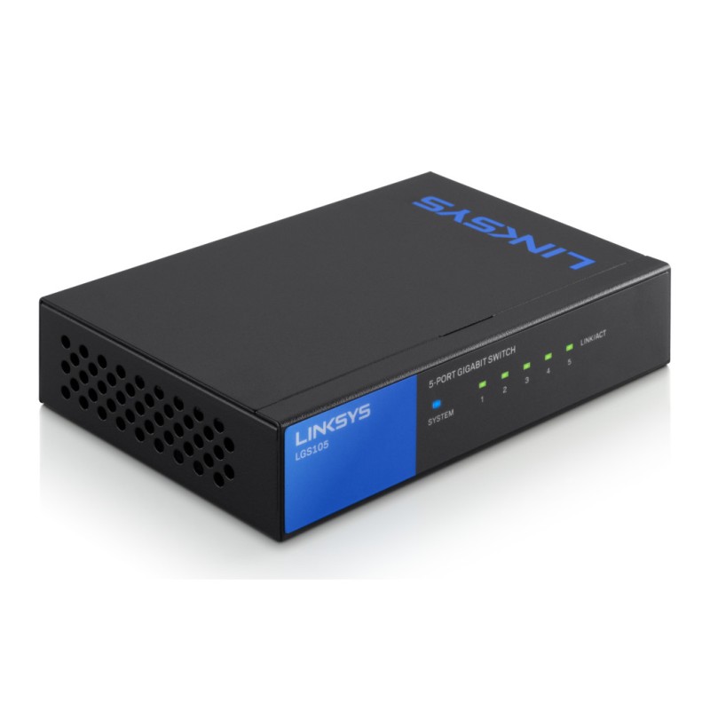 STIKALO 5-PORT Linksys 100/1000 (LGS105-EU) Linksys STIKALO 5-PORT Linksys 100/1000 (LGS105-EU)