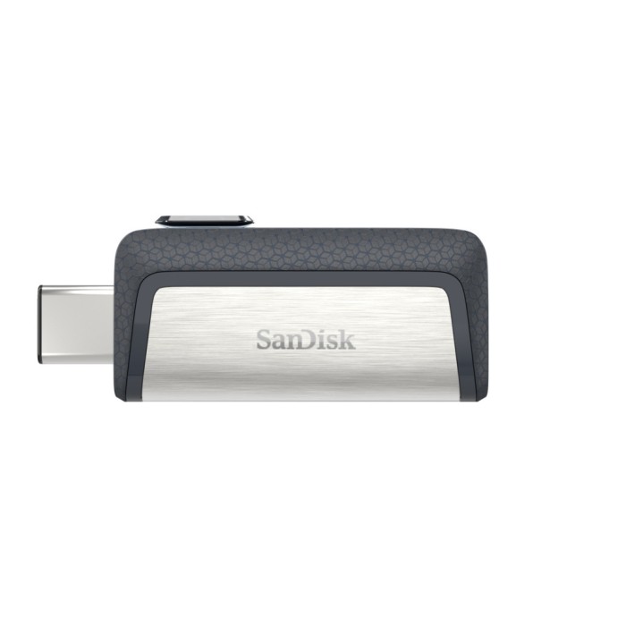Spominski ključek 128GB USB 3.2/USB-C Sandisk Ultra Dual 150MB/s plastičen drsni srebrno-črn (SDDDC2-128G-G46) Spominski ključek 128GB USB 3.2/USB-C Sandisk Ultra Dual 150MB/s plastičen drsni srebrno-črn (SDDDC2-128G-G46)