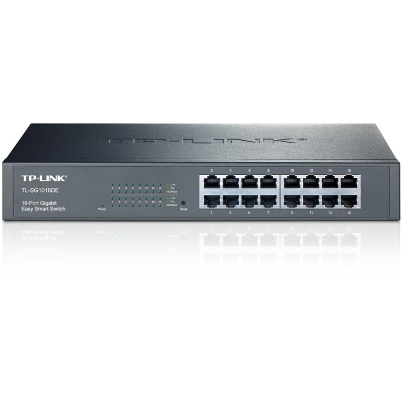 STIKALO 16-PORT TP-Link 100/1000 Managed (TL-SG1016DE) TP-LINK STIKALO 16-PORT TP-Link 100/1000 Managed (TL-SG1016DE)