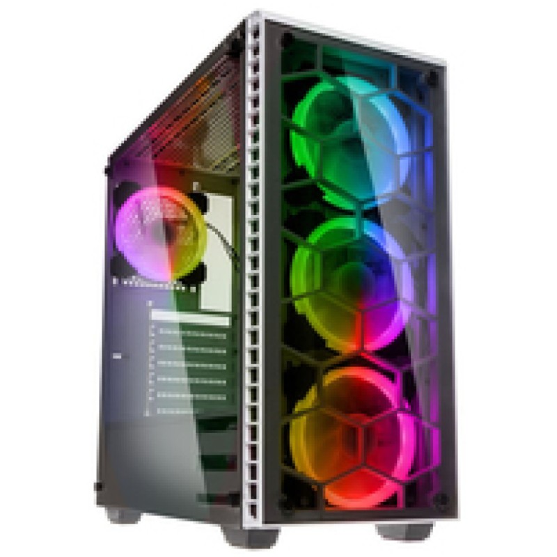 Ohišje Kolink Observatory Lite Mesh RGB MidiATX - bela ARGB Kolink Ohišje Kolink Observatory Lite Mesh RGB MidiATX - bela ARGB