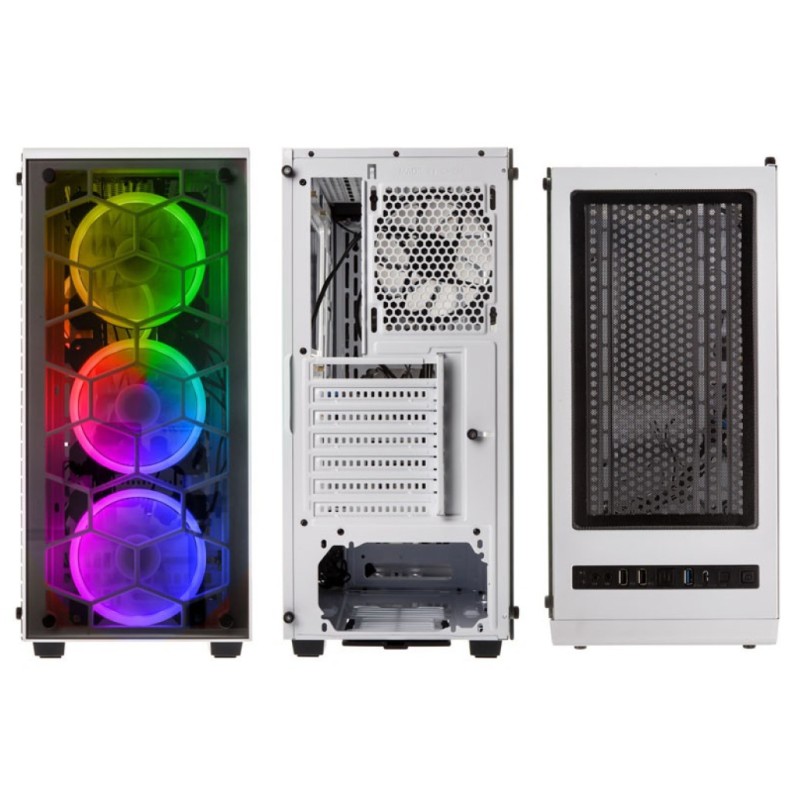 Ohišje Kolink Observatory Lite Mesh RGB MidiATX - bela ARGB Kolink Ohišje Kolink Observatory Lite Mesh RGB MidiATX - bela ARGB