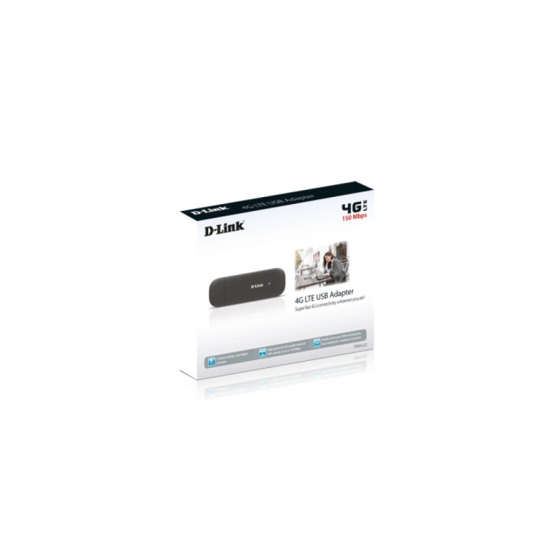 Brezžični mrežni adapter USB 2.0 D-link Nano Brez 150Mb/s G4 LTE Nano (DWM-222) D-link Brezžični mrežni adapter USB 2.0 D-link Nano Brez 150Mb/s G4 LTE Nano (DWM-222)