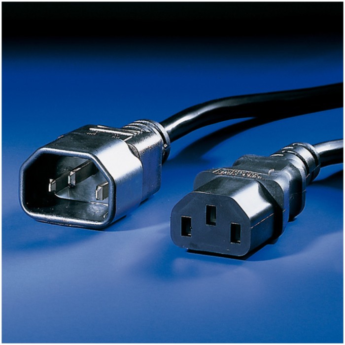 KABEL NAPAJALNI 220V podaljšek 3,00m C13 - C14 Value (19.99.1530-50) KABEL NAPAJALNI 220V podaljšek 3,00m C13 - C14 Value (19.99.1530-50)