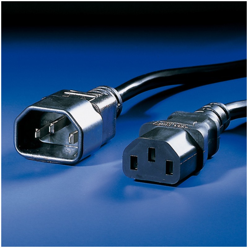 KABEL NAPAJALNI 220V podaljšek 3,00m C13 - C14 Value (19.99.1530-50) Value KABEL NAPAJALNI 220V podaljšek 3,00m C13 - C14 Value (19.99.1530-50)