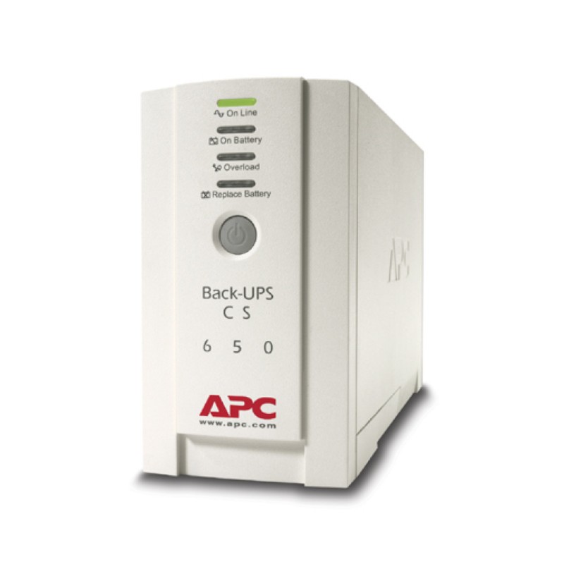 UPS APC Back-UPS CS Off-line 650VA/400W 4x220V (BK650EI) APC UPS APC Back-UPS CS Off-line 650VA/400W 4x220V (BK650EI)