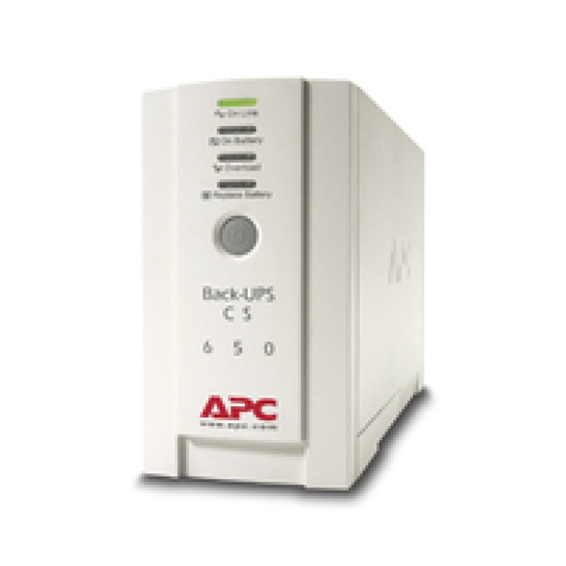 UPS APC Back-UPS CS Off-line 650VA/400W 4x220V (BK650EI) APC UPS APC Back-UPS CS Off-line 650VA/400W 4x220V (BK650EI)