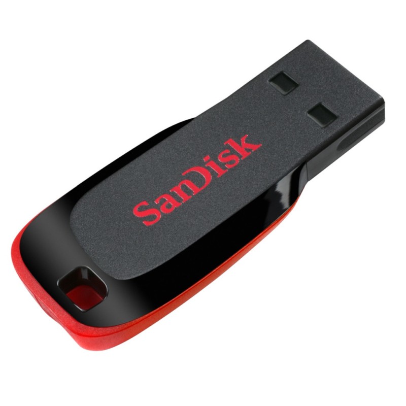 Spominski ključek 32GB USB 2.0 Sandisk Cruzer Blade 15MB/s - plastičen/brez pokrovčka/črn (SDCZ50-032G-B35) SANDISK Spominski ključek 32GB USB 2.0 Sandisk Cruzer Blade 15MB/s - plastičen/brez pokrovčka/črn (SDCZ50-032G-B35)