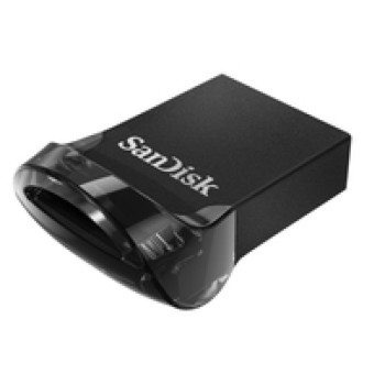 Spominski ključek 256GB USB 3.2 Sandisk Ultra FIT 400MB/s plastičen brez pokrovčka micro črn (SDCZ430-256G-G46)