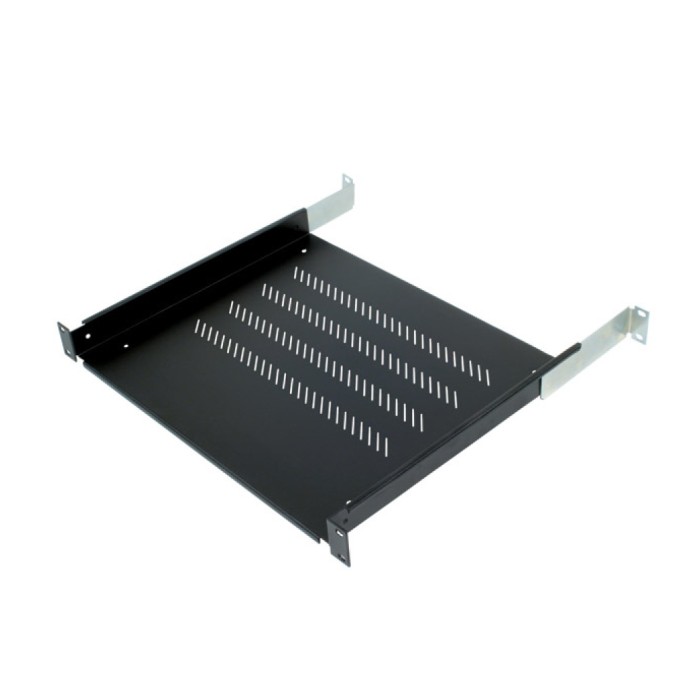 Polica 48cm Triton 1U 650mm - 80kg črna