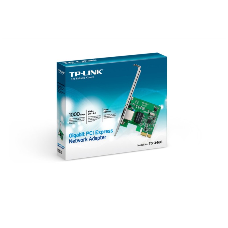 Mrežna kartica PCIe LAN RJ45 100/1000 TP-Link (TG-3468) TP-LINK Mrežna kartica PCIe LAN RJ45 100/1000 TP-Link (TG-3468)