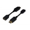 Adapter DisplayPort (m) => HDMI (ž) 15cm Digitus